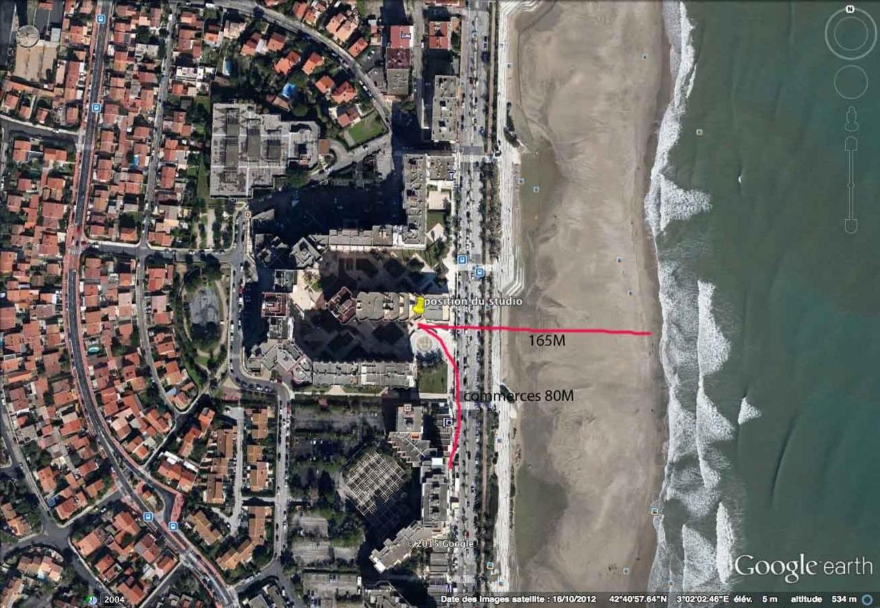 Studio Vue Mer Et Cap Canet-en-Roussillon Exterior foto